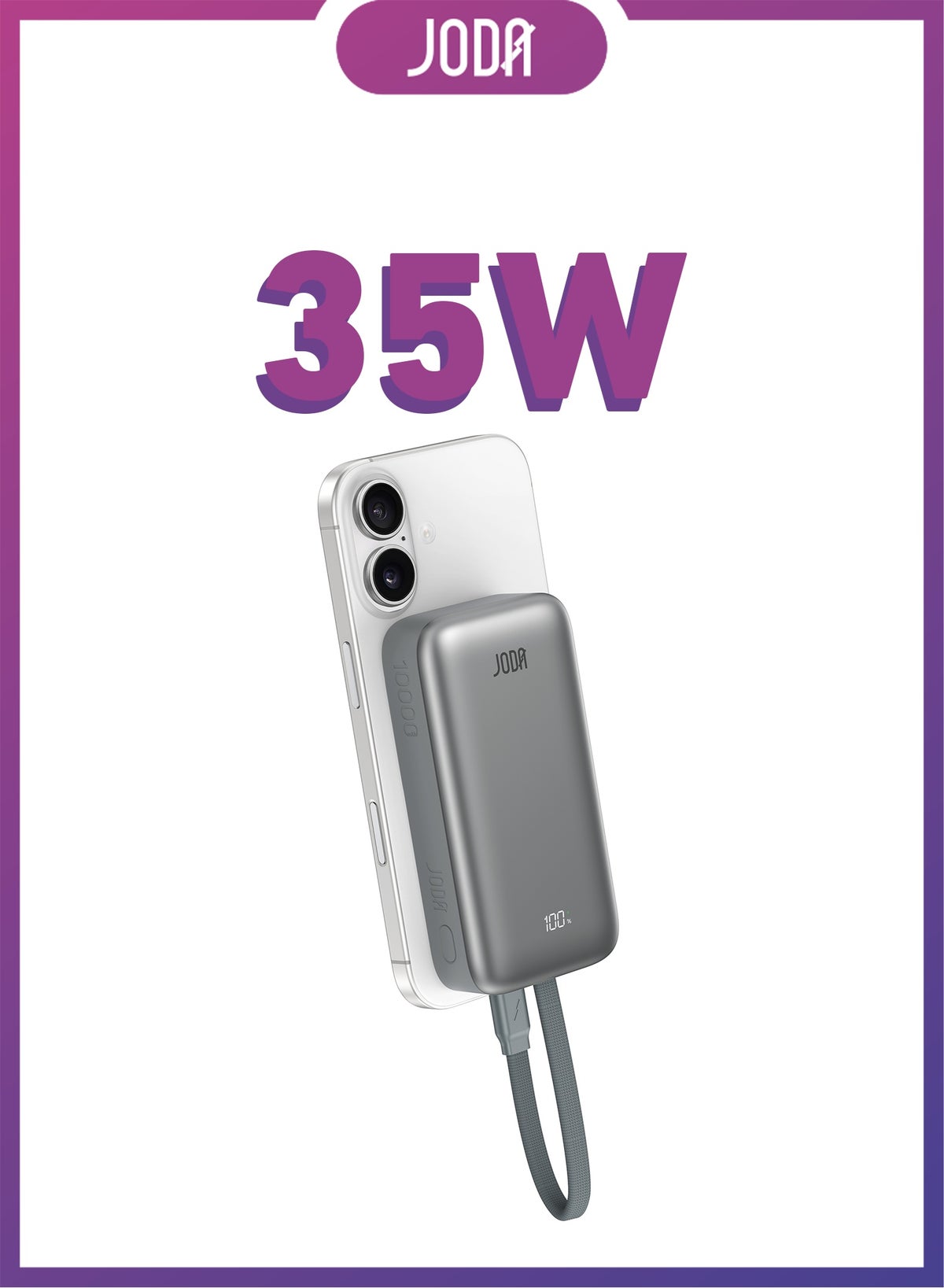 joda Joda Magtack 10 Pd Power Bank 35W ZB151EB57D5F81DD9C19FZ